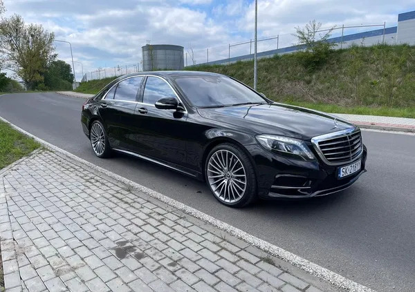 mercedes benz podkarpackie Mercedes-Benz Klasa S cena 189000 przebieg: 194000, rok produkcji 2015 z Katowice